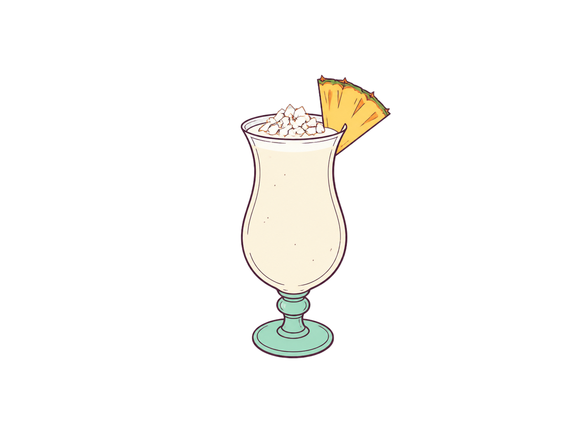 Chi-Chi cocktail illustration
