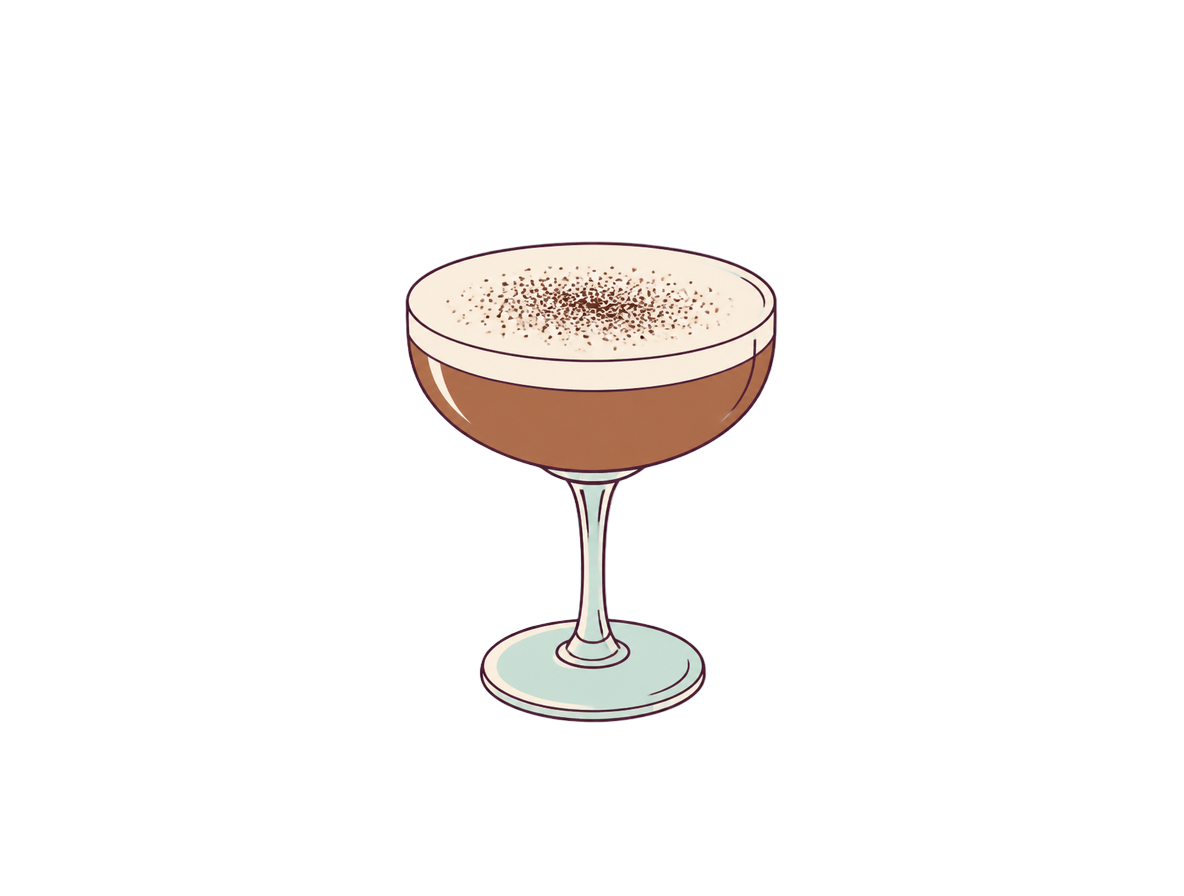 Frangelico Sour cocktail illustration