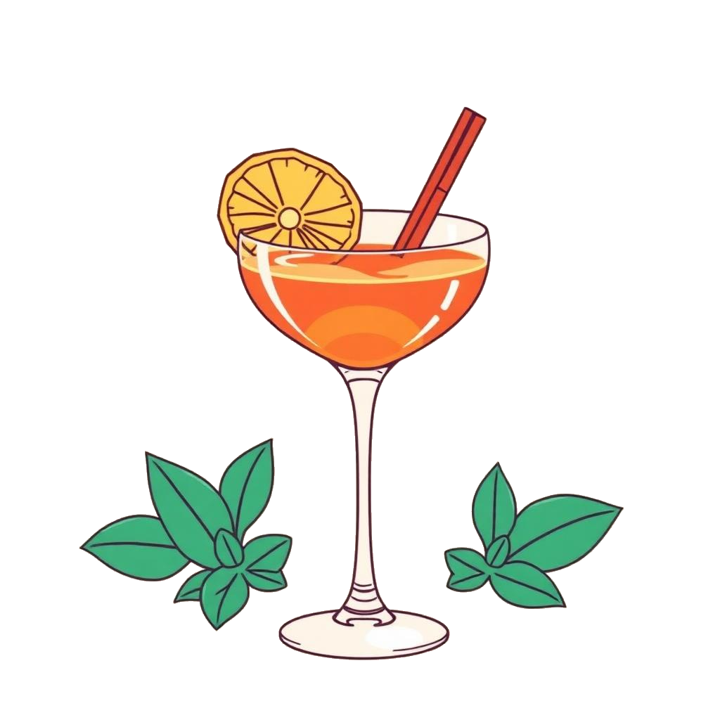 Rumtastic cocktail illustration