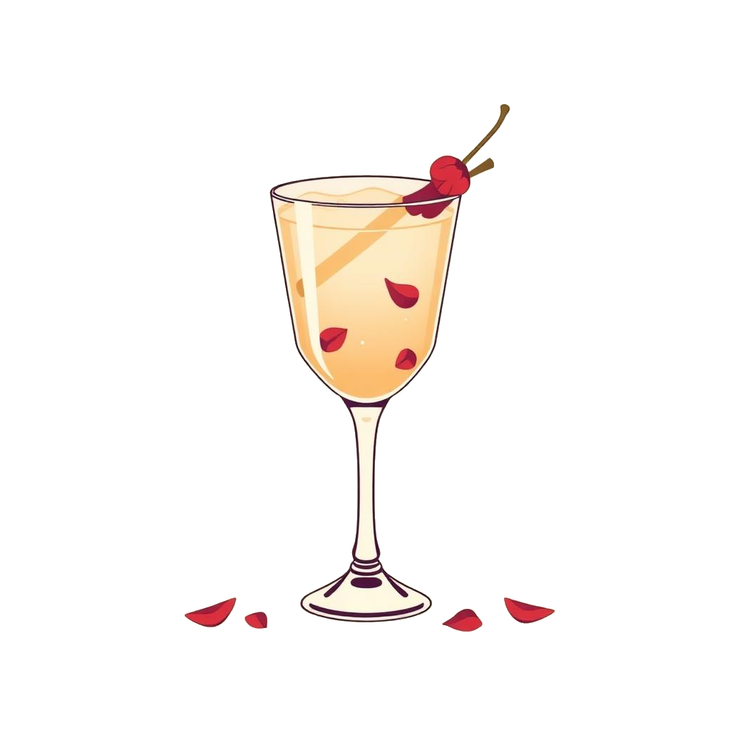 Viking Club cocktail illustration